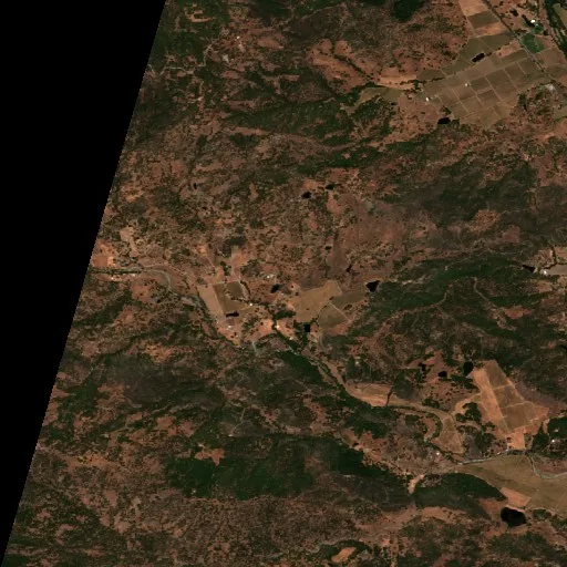 Feliz Fire (CA) — Sentinel-2 true color