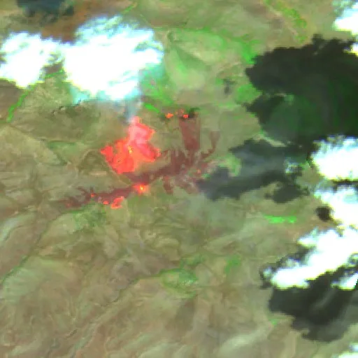 Forleen Fire (Nevada) — Sentinel-2 SWIR (fuego)