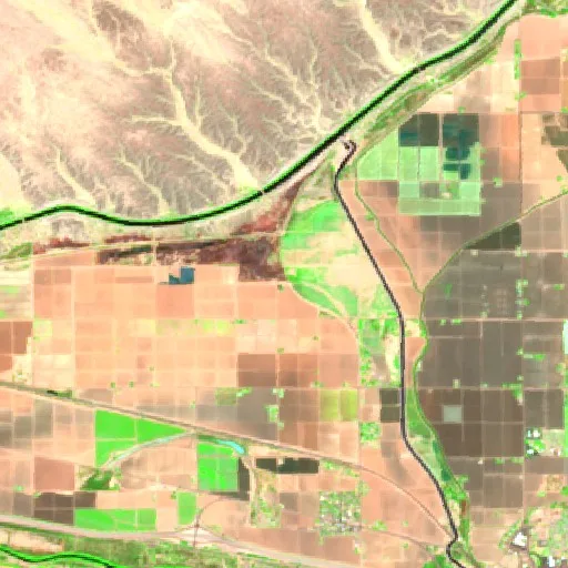 Foster Fire (CA) — Sentinel-2 SWIR (fuego)