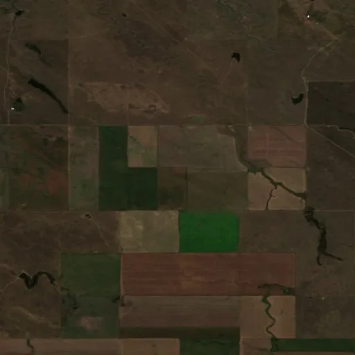 Four Corners Fire, Fort Pierre, South Dakota — Sentinel-2 true color