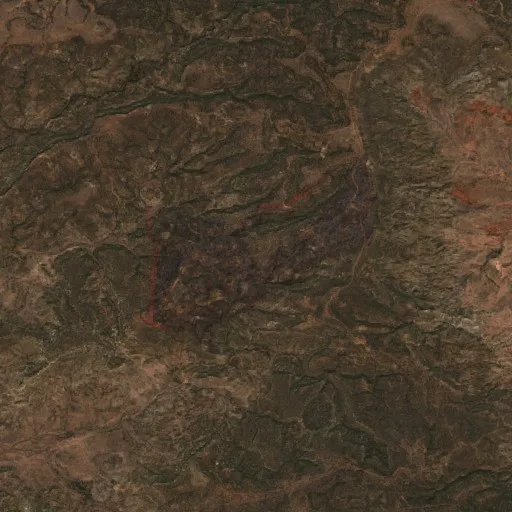 Fowl Fire (New Mexico) — Sentinel-2 true color