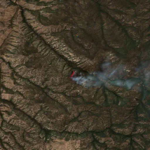 Frijoles Fire (NM) — Sentinel-2 true color