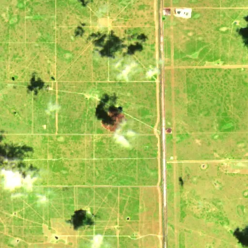 Garcia Ranch Fire (Texas) — Sentinel-2 SWIR (fuego)