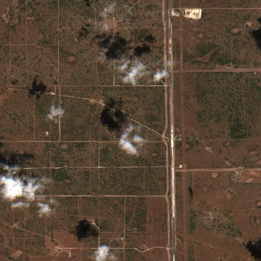 Garcia Ranch Fire (Texas) — Sentinel-2 true color