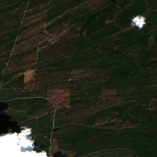 Glover Fire (Oklahoma) — Sentinel-2 true color