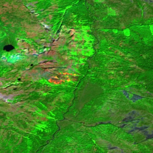 Incendio Goat (Washington) — Sentinel-2 SWIR (fuego)