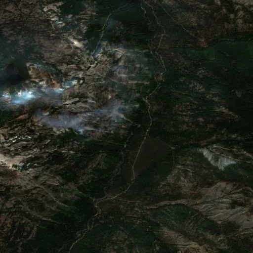 Incendio Goat (Washington) — Sentinel-2 true color