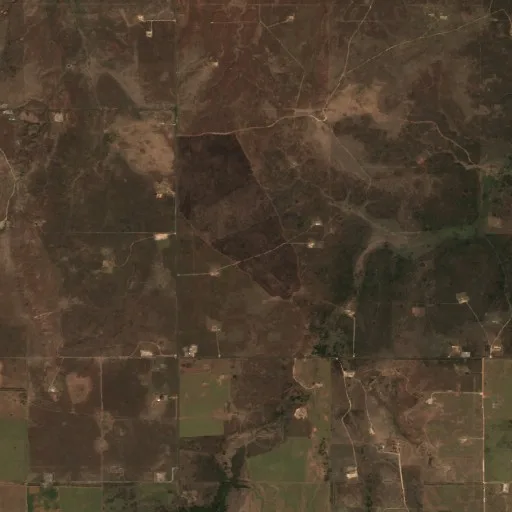 Hackberry Creek Fire (Texas) — Sentinel-2 true color