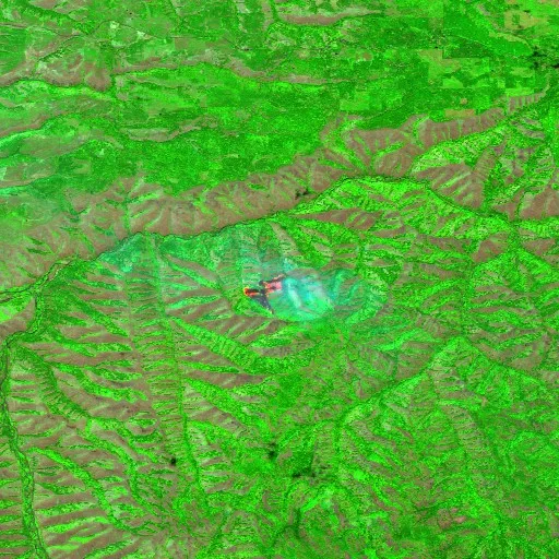 Hagen Fire (OR) — Sentinel-2 SWIR (fuego)