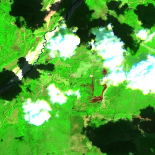 Incendio High Fence (Oklahoma) — Sentinel-2 SWIR (fuego)