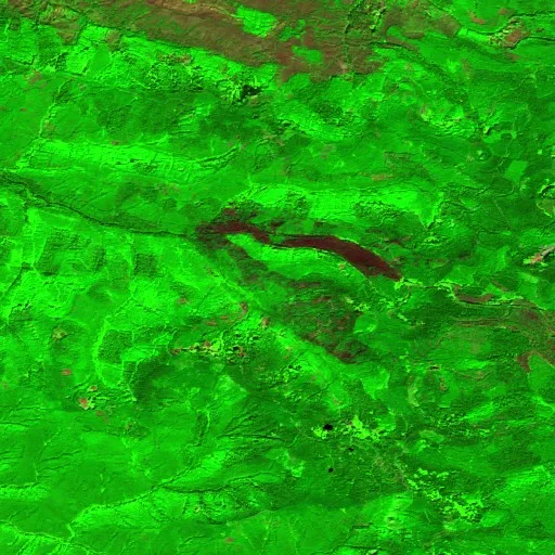 Incendio High Lava (Washington) — Sentinel-2 SWIR