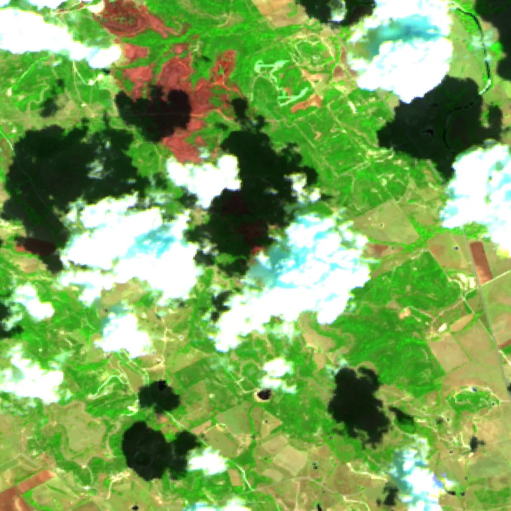 Hydra Fire (Texas) — Sentinel-2 SWIR (fuego)