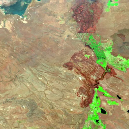 Incendio Jackass Butte (Oregon) — Sentinel-2 SWIR (fuego)