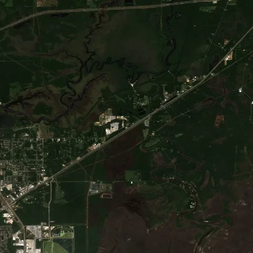Incendio Jackson - Hwy 90 (Mississippi) — Sentinel-2 true color