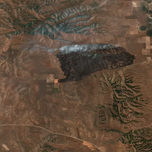 Johnson Canyon Fire (UT) — Sentinel-2 true color