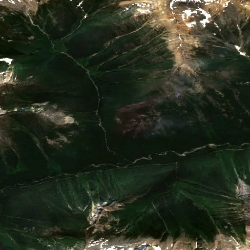 Jumbo Creek Fire — Sentinel-2 true color