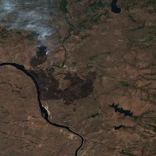 Kaiser Canyon Fire (WA) — Sentinel-2 true color