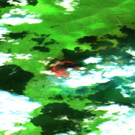 Incendio Kilusiktok (AK) — Sentinel-2 SWIR (fuego)
