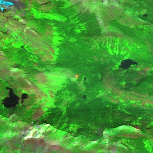 King Fire (WA) — Sentinel-2 SWIR (fuego)
