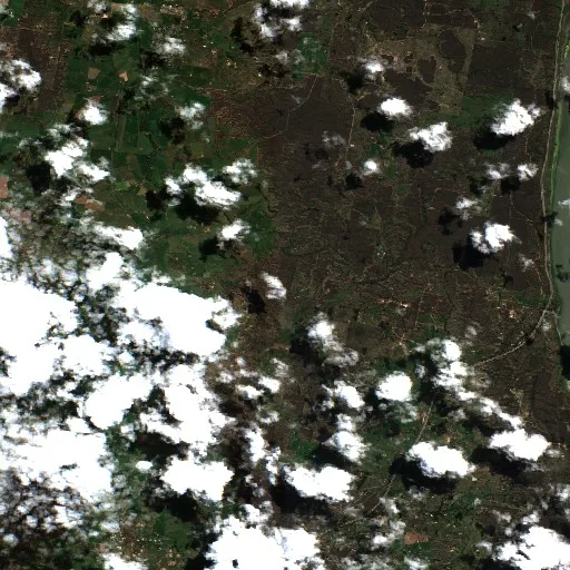 Lake George Fire — Sentinel-2 true color