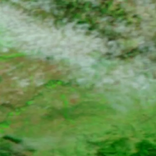 Incendio Marmot Drive (Montana) — NASA satellite