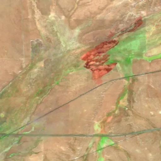 Master Fire (Nevada) — Sentinel-2 SWIR (fuego)