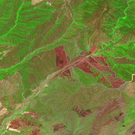 Mateo Fire (California) — Sentinel-2 SWIR (fuego)