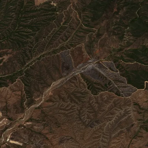 Mateo Fire (California) — Sentinel-2 true color