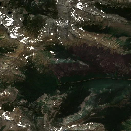 Matthew Creek Fire — Sentinel-2 true color
