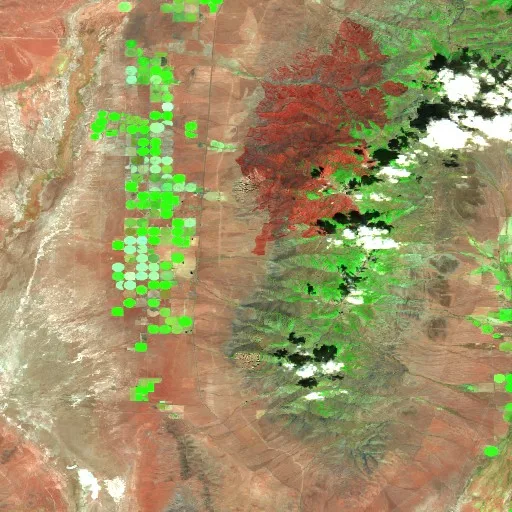 Mcconnell Fire (Nevada) — Sentinel-2 SWIR (fuego)