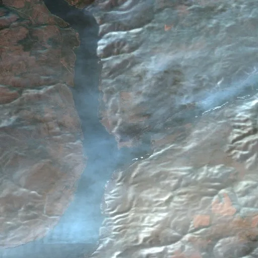 Mitre Rock Fire (Washington) — Sentinel-2 true color