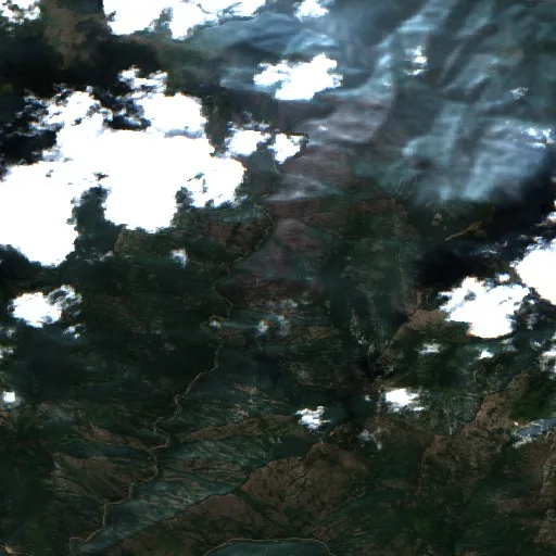 Moose Mountain Fire (ID) — Sentinel-2 true color