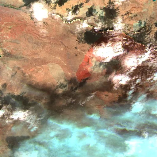 Mustang Fire (Oregon) — Sentinel-2 SWIR (fuego)