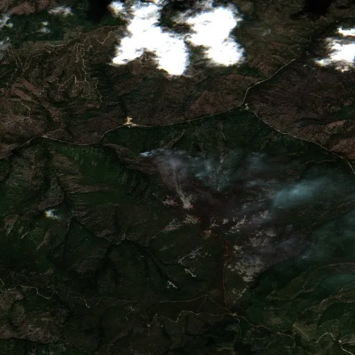 Nature Grove Fire (Montana) — Sentinel-2 true color