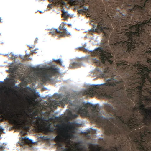 Needles Fire (South Dakota) — Sentinel-2 true color