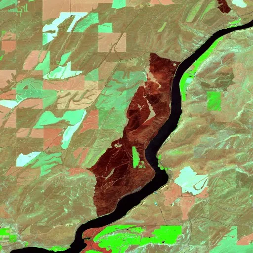 NEFF JONES Fire (WA) — Sentinel-2 SWIR (fuego)