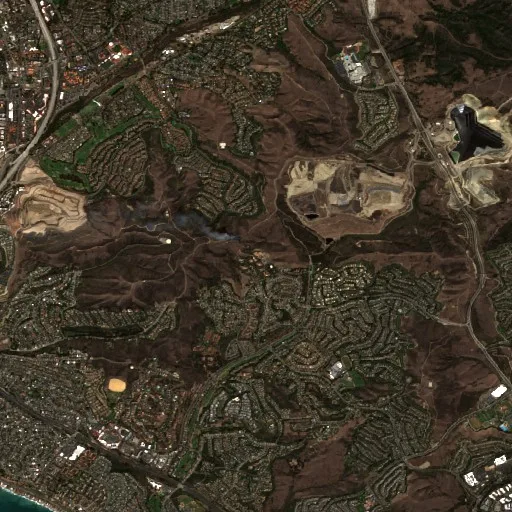 Incendio Norte (California) — Sentinel-2 true color