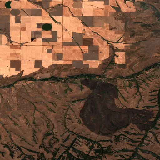 Incendio North Cayuse (OR) — Sentinel-2 true color