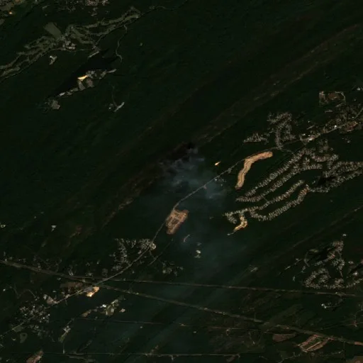 Incendio Oak Mountain State Park (Alabama) — Sentinel-2 true color