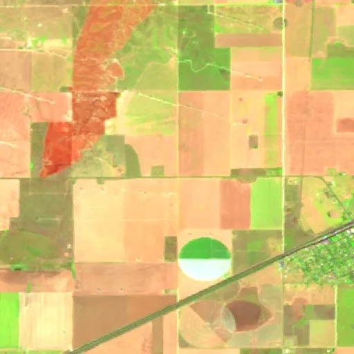 Old Deer Fire (Texas) — Sentinel-2 SWIR (fuego)