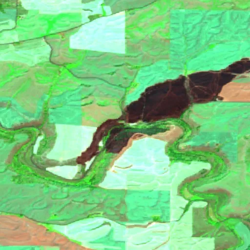 Incendio Palouse River (Washington) — Sentinel-2 SWIR (fuego)