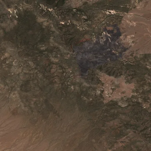 Parsnip Peak Fire (NV) — Sentinel-2 true color