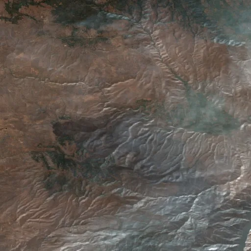 Powder River Fire (Oregon) — Sentinel-2 true color