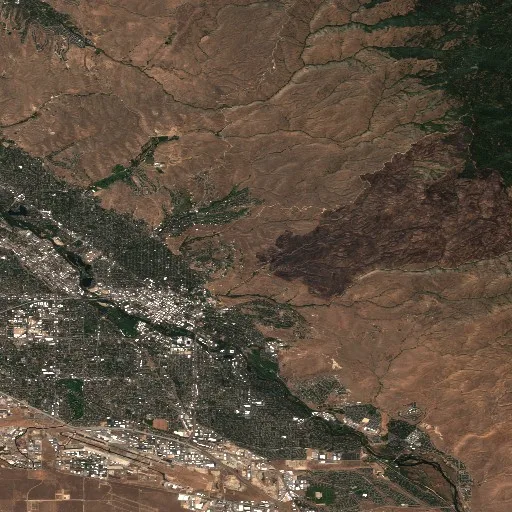 Incendio Ra 6 Ada Co Claremont (ID) — Sentinel-2 true color