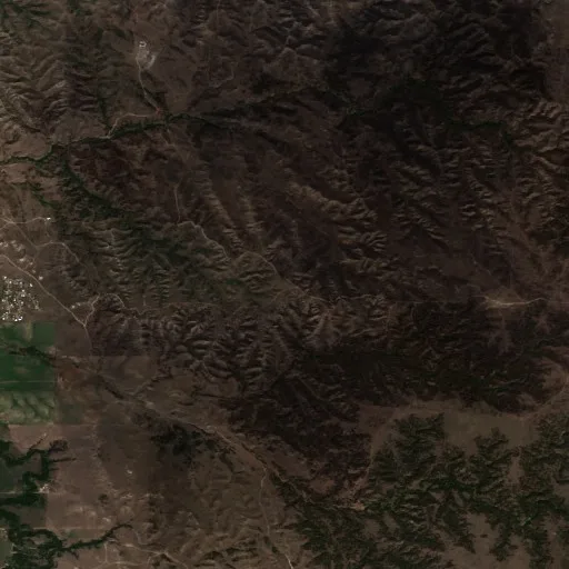 Incendio Rancher (Dakota del Sur) — Sentinel-2 true color