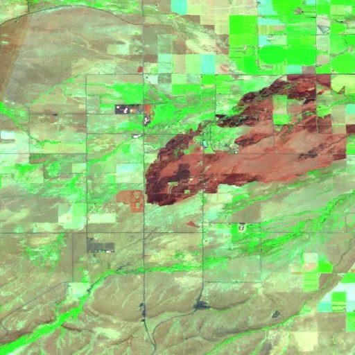 Ransier Fire (Washington) — Sentinel-2 SWIR (fuego)