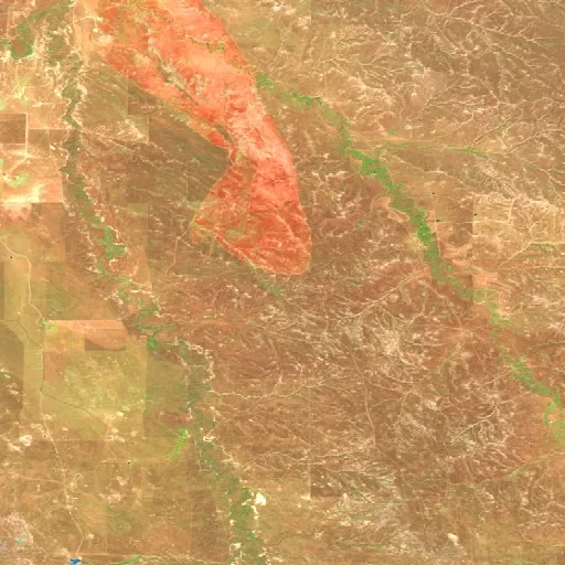 Incendio Raven Creek (Wyoming) — Sentinel-2 SWIR (fuego)