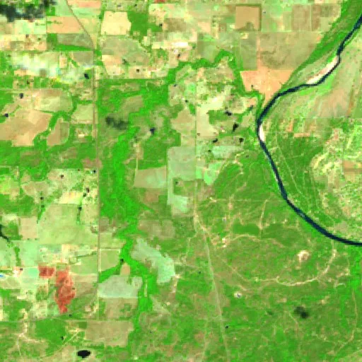 Red Bank Fire (Texas) — Sentinel-2 SWIR (fuego)