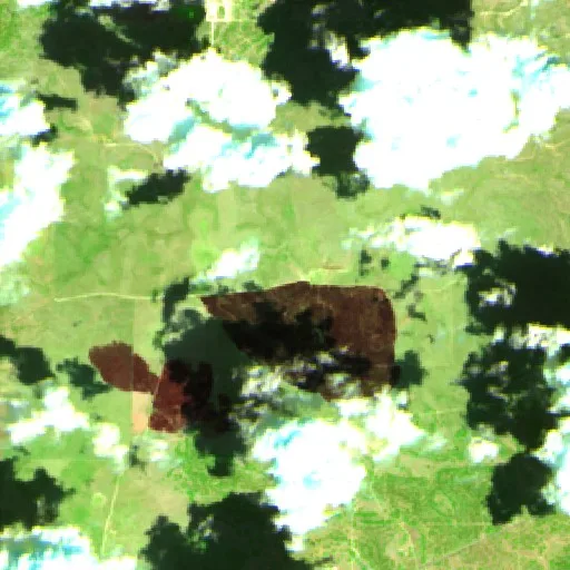 Incendio Red Gate (Texas) — Sentinel-2 SWIR (fuego)
