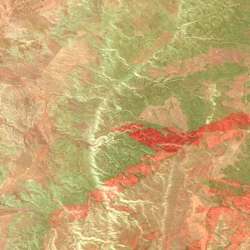 Rock Canyon Fire (AZ) — Sentinel-2 SWIR (fuego)